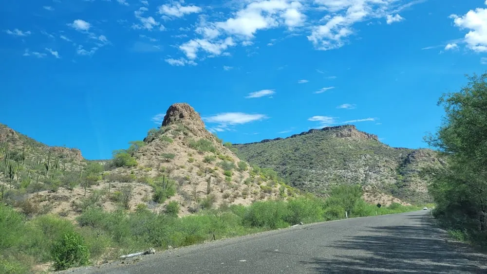 San Miguel de Comondu cerro del pilon view
